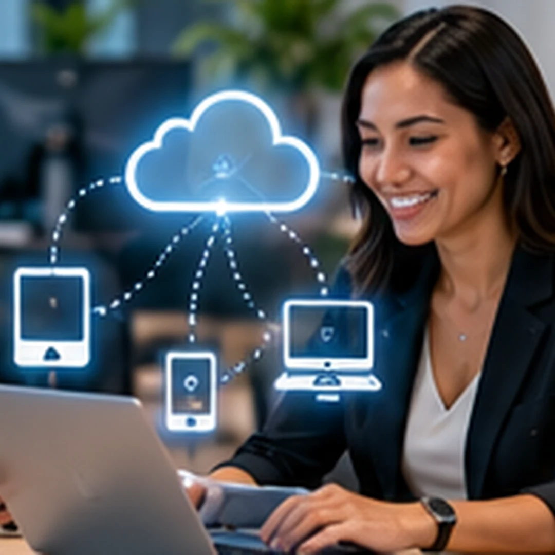 Connected business user