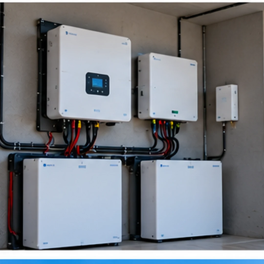 Battery and inverter system